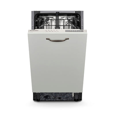 Montpellier MDWBI4553 45cm Slimline Fully Integrated Dishwasher 10 Place Settings