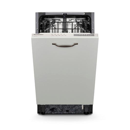 Gray Montpellier MDWBID4553 Slimline 45cm Integrated Dishwasher