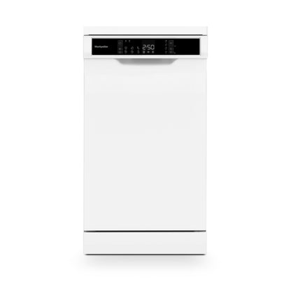 Montpellier MDWD1064W Freestanding Slimline Dishwasher 10 Place Settings - White