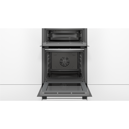Bosch Series 2 MHA133BR0B Built-In Electric Double Oven - Stainless Steel