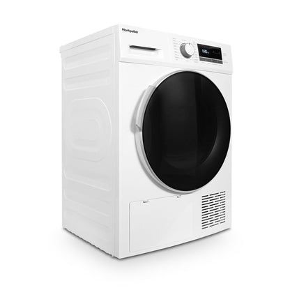 Montpellier MHP8SDW 8kg Heat Pump Tumble Dryer - White