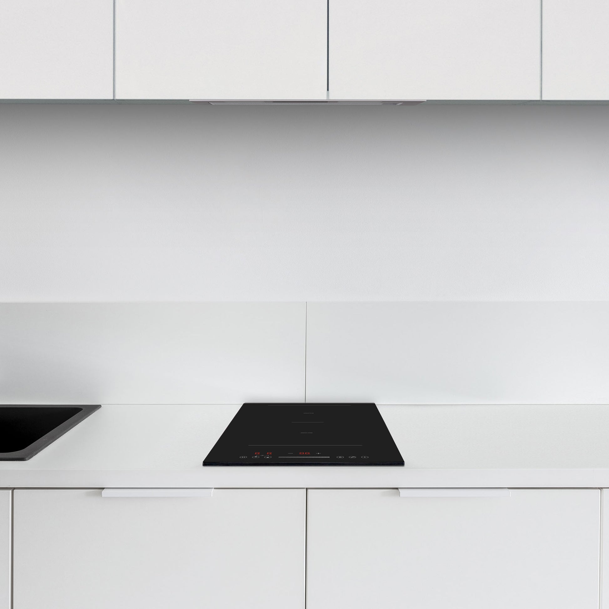 Light Gray Montpellier MINH29 ‘Plug and Play’ 29cm Induction Domino Hob