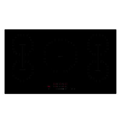 Montpellier MINH90 90cm 5 Zone Induction Hob - Black