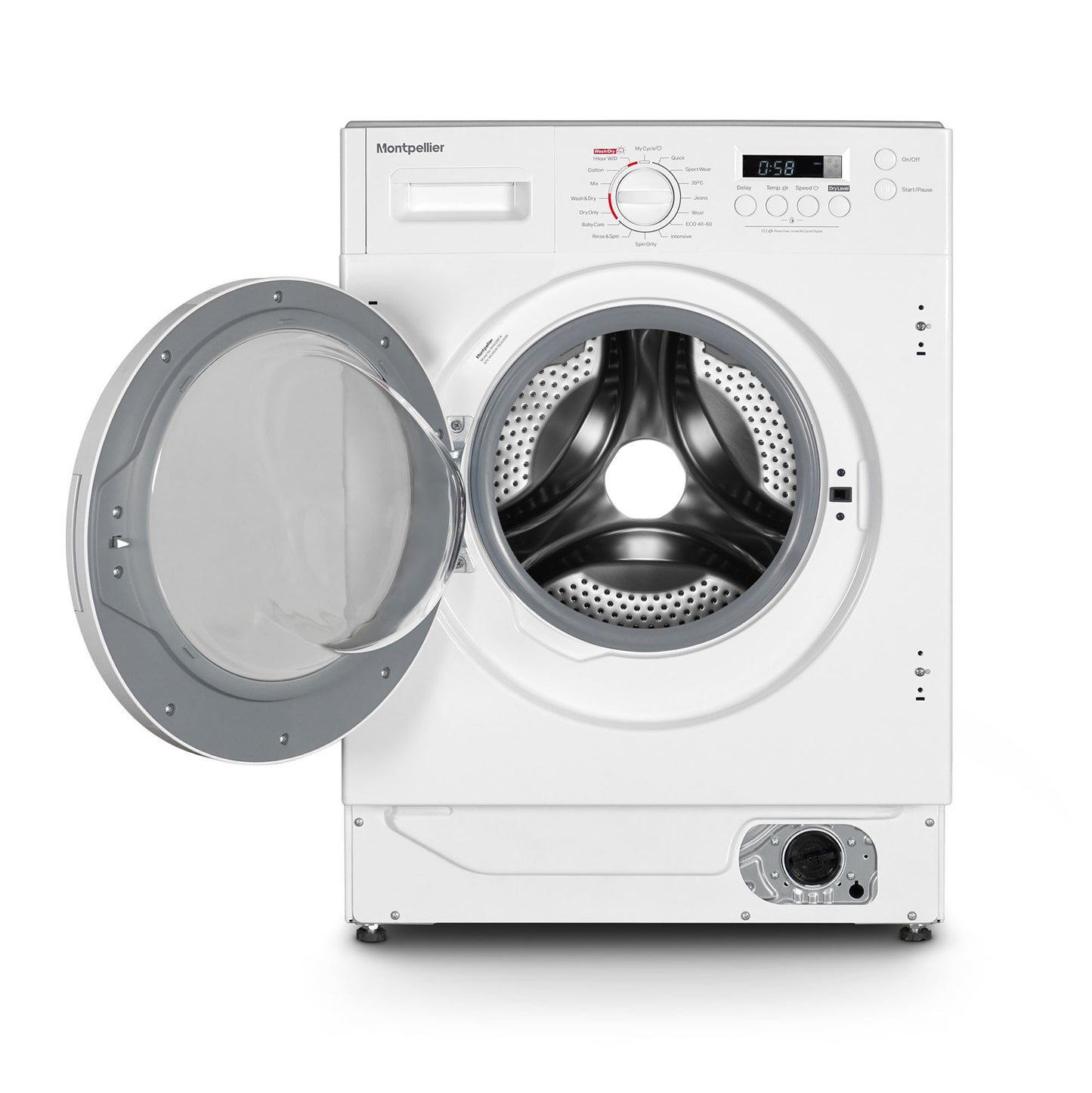Lavender Montpellier MIWD8614 Integrated Washer Dryer
