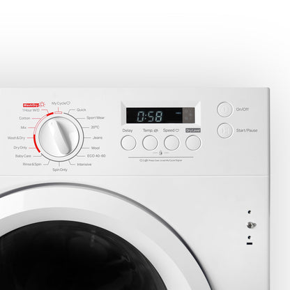 Lavender Montpellier MIWD8614 Integrated Washer Dryer