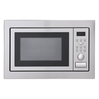Montpellier MWBI90025 Built-In Microwave & Grill 25L - Stainless Steel