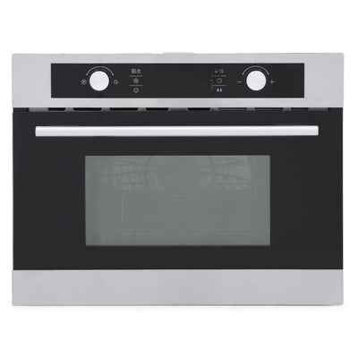 Montpellier MWBIC90044 Built-In Combination Microwave 44L - Black/Stainless Steel