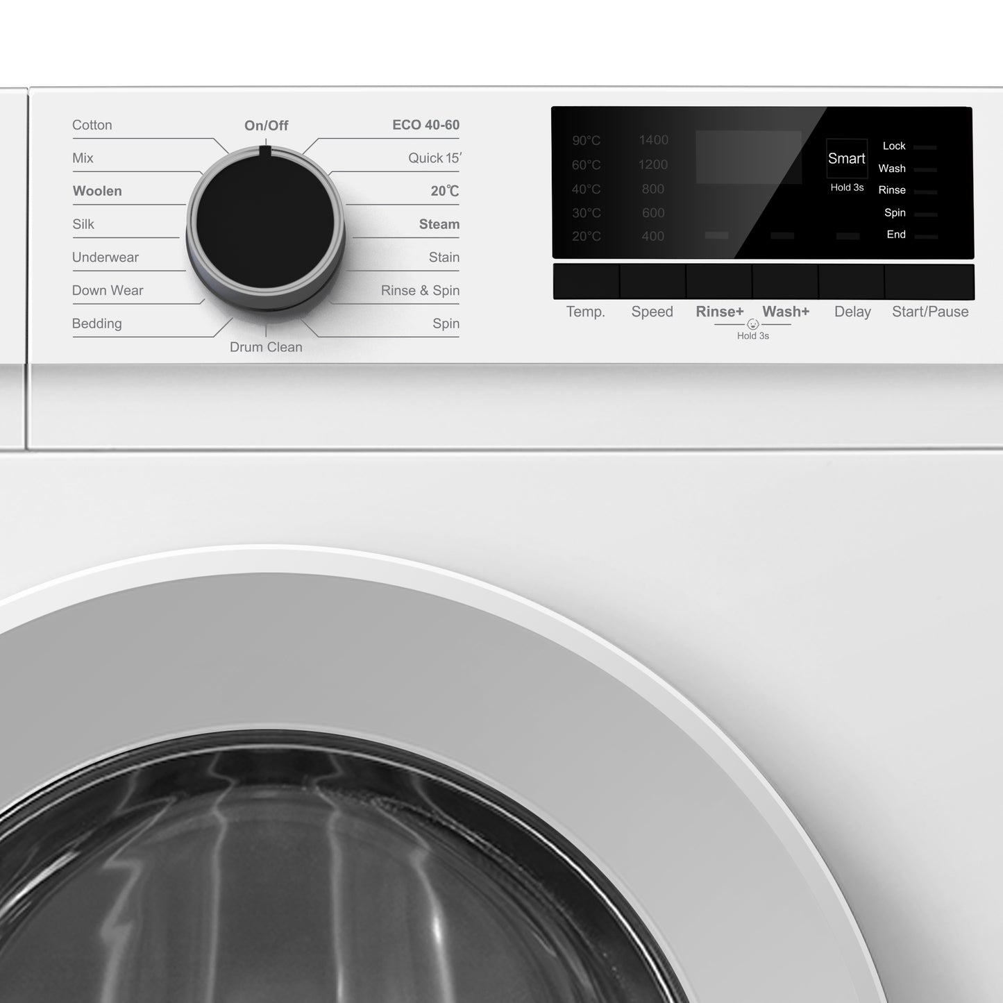 Montpellier MWM714W 7kg 1400rpm Freestanding Washing Machine - White