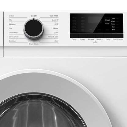 Montpellier MWM714W 7kg 1400rpm Freestanding Washing Machine - White