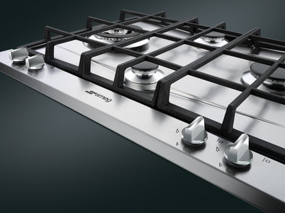 SMEG Cucina Gas Hob, Four Burner, 600 mm - Core Appliances