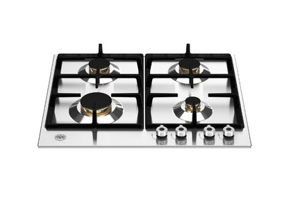 Bertazzoni P604PROX 60cm 4-Burner Gas Hob - Stainless Steel