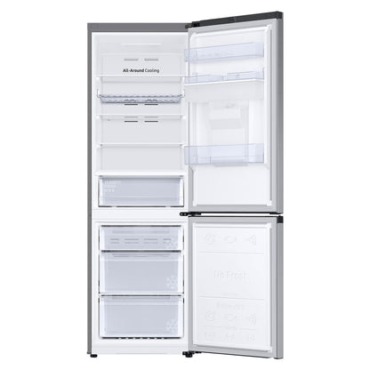 Lavender Samsung Series 6 341 Litre 70/30 Freestanding Fridge Freezer - Silver