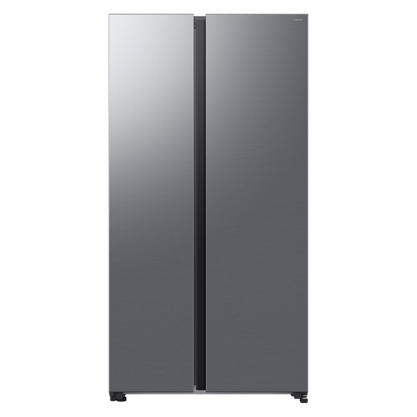 Dim Gray Samsung Series 6 659 Litre Side-By-Side American Fridge Freezer - Silver
