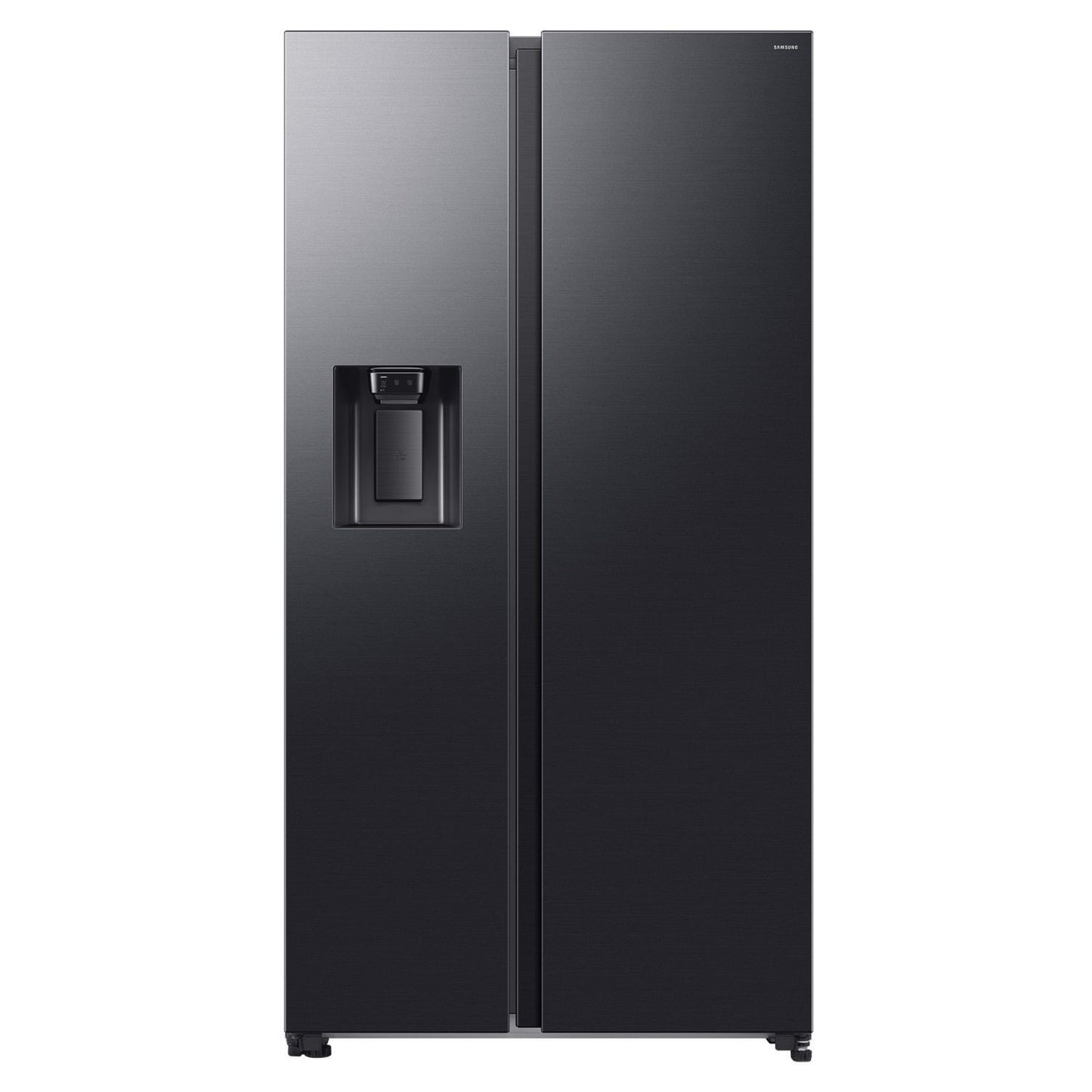 Dark Slate Gray Samsung Series 7 634 Litre Side-By-Side American Fridge Freezer - Black