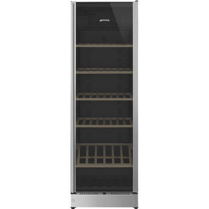 SMEG SCV115G 60cm Freestanding Classic Wine Cooler Stainless Steel