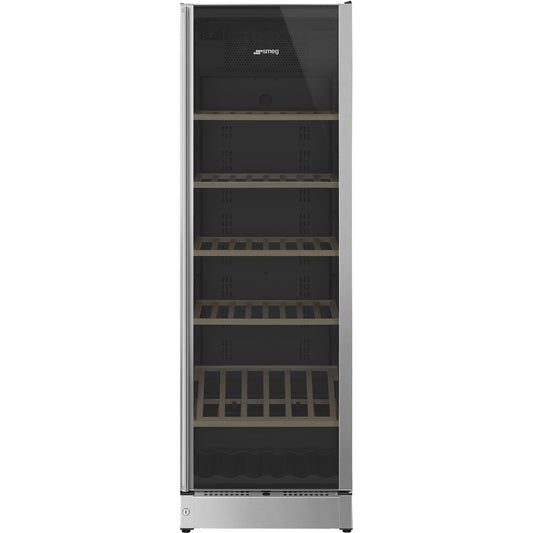SMEG SCV115G 60cm Freestanding Classic Wine Cooler Stainless Steel