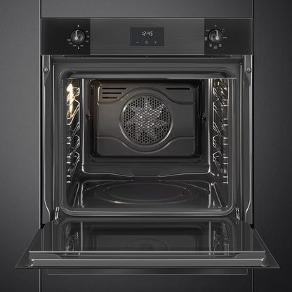 Smeg Linea 60cm Built-In Multifunction Oven - Black