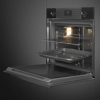 Smeg Linea 60cm Built-In Multifunction Oven - Black