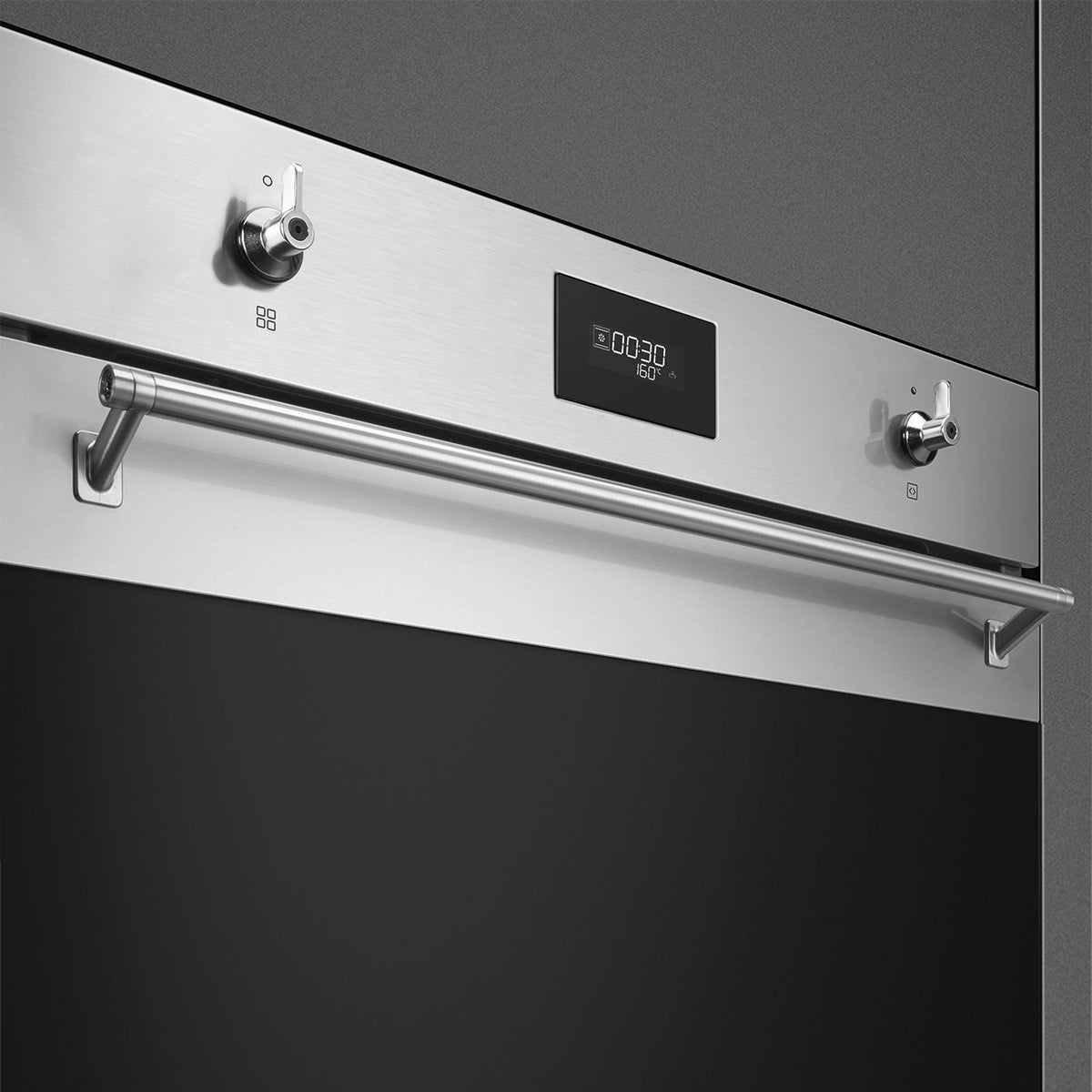 Smeg Classic 60cm Induction Kitchen Bundle — All Black
