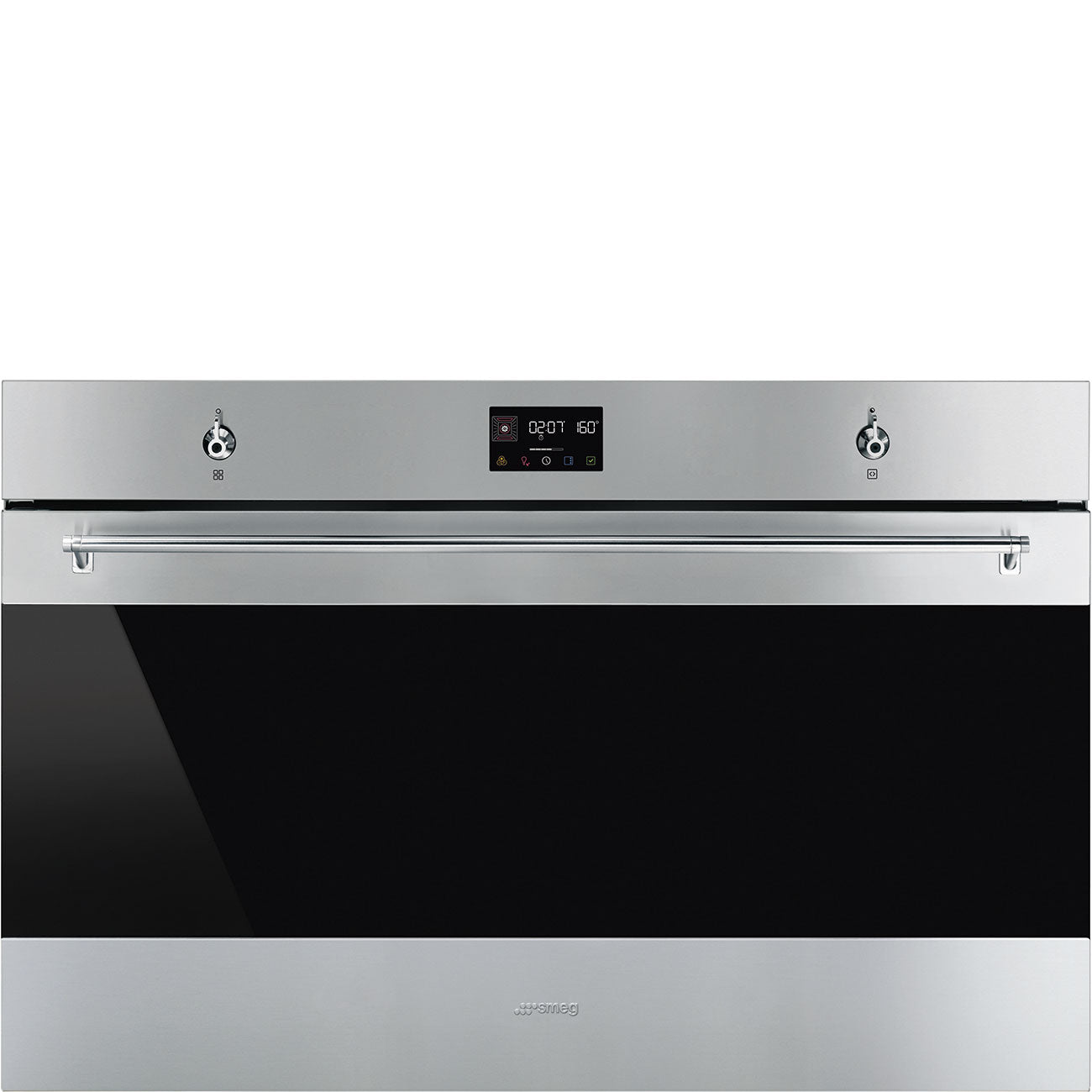 Smeg 90cm Statement Kitchen Bundle — Pyrolytic Oven, Induction Hob & Angled Hood