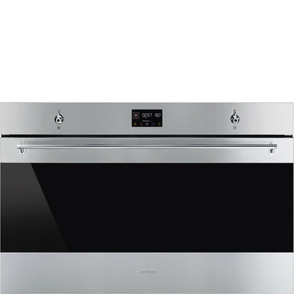 Smeg 90cm Statement Kitchen Bundle — Pyrolytic Oven, Induction Hob & Angled Hood