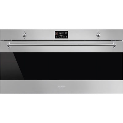 Smeg Classic 90cm Built-In Multifunction Single Oven - Stainless Steel