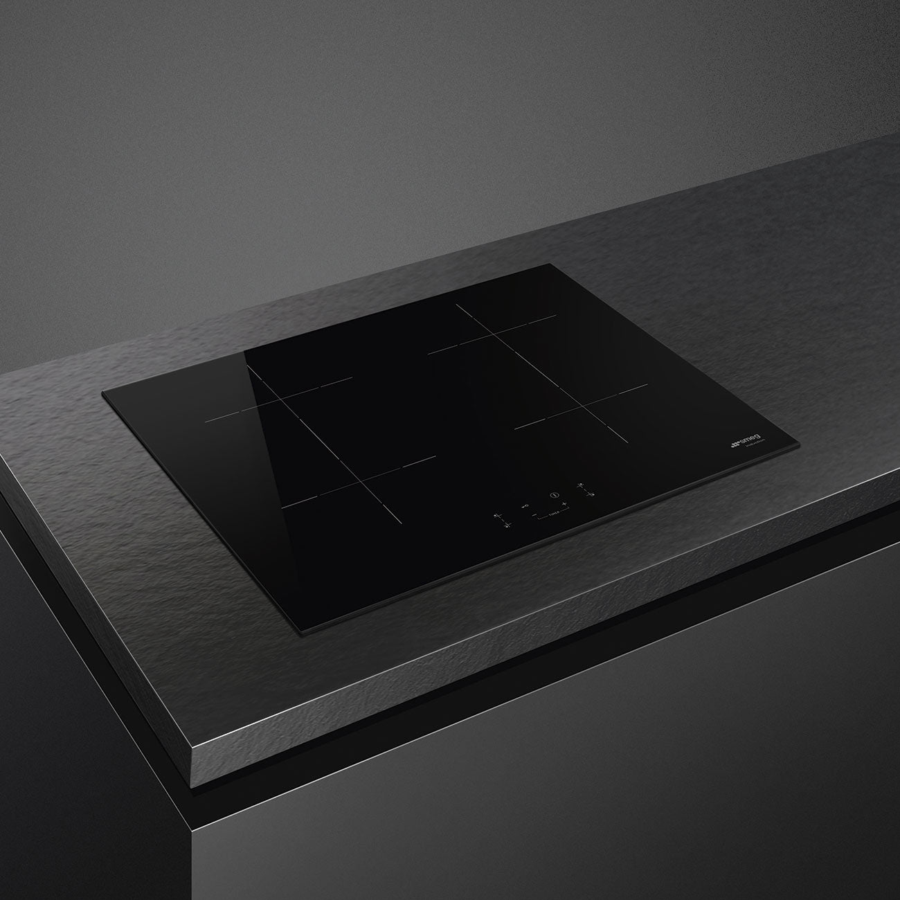 Smeg Classic 60cm Induction Kitchen Bundle — All Black