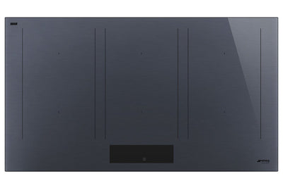 Smeg Linea 90cm Five Zone Induction Hob - Neptune Grey Glass