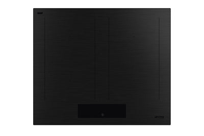 Smeg SIM3644MB 60cm Induction Hob with Built-In Auto-Vent 2.0 Extractor – Matt Black Glass