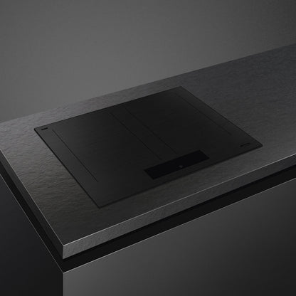 Smeg SIM3644MB 60cm Induction Hob with Built-In Auto-Vent 2.0 Extractor – Matt Black Glass - Core Appliances