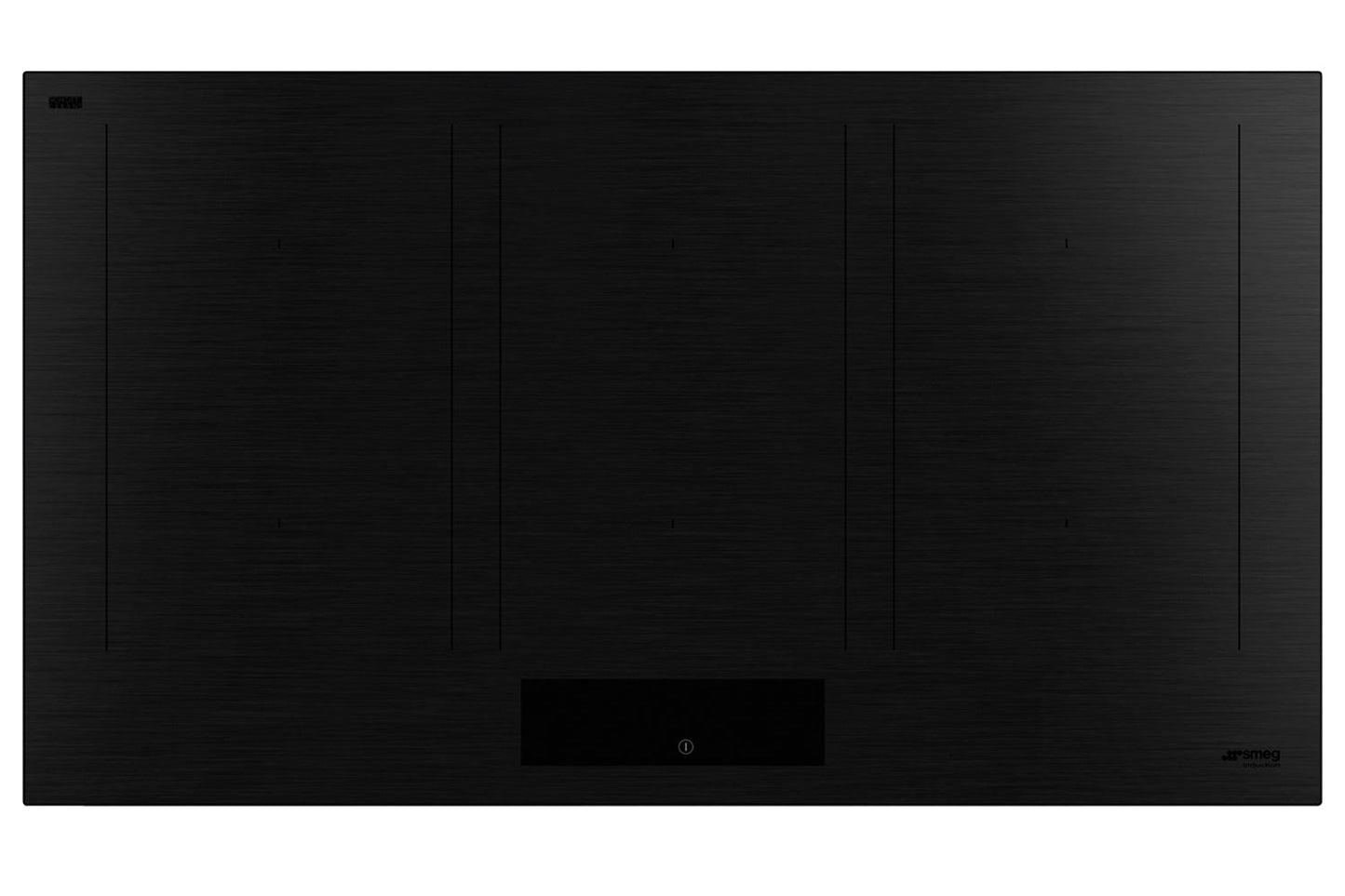 Black SMEG Induction Hob, Touch Control, 900 mm