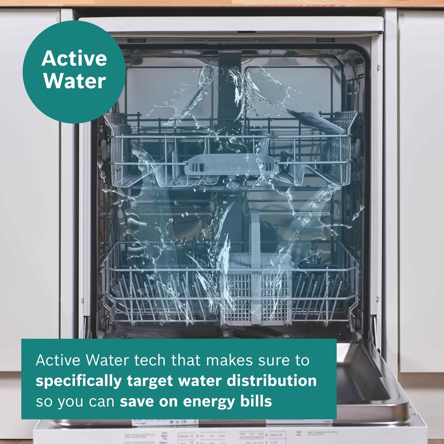 Dim Gray Bosch Series 2 Freestanding Dishwasher - VarioSpeed Plus White