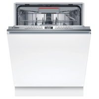 Lavender Bosch Series 4 Integrated Dishwasher - Smart Wi-Fi D-Rated Silver control panel