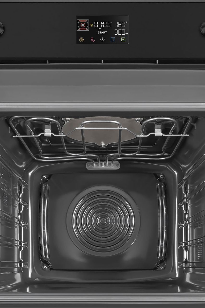 Dark Slate Gray Smeg Classic Galileo SpeedwaveXL Microwave Oven, Assisted Vapour