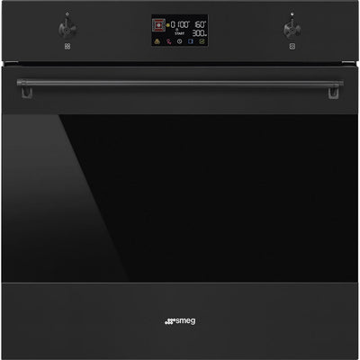 Smeg Classic Galileo 60cm Built-In SpeedwaveXL Combination Microwave Oven - Stainless Steel