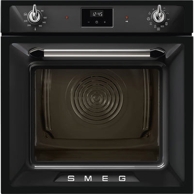 Smeg Victoria 60cm Pyrolytic Multifunction Oven - Black
