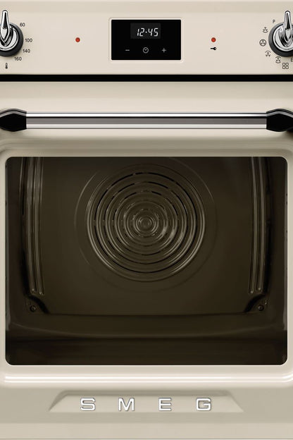 Black SMEG Galileo Victoria Traditional Oven
