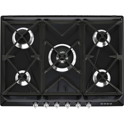 Smeg Victoria 70cm Five Burner Gas Hob - Multiple Colours