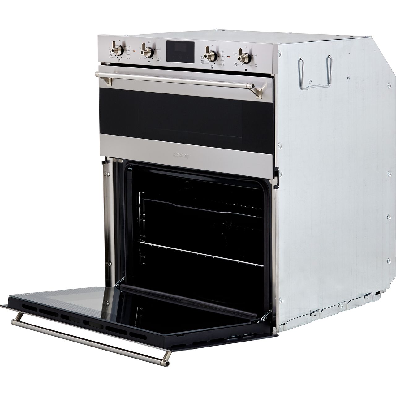 Smeg Classic 60cm Built-Under Multifunction Double Oven - Stainless Steel - Core Appliances