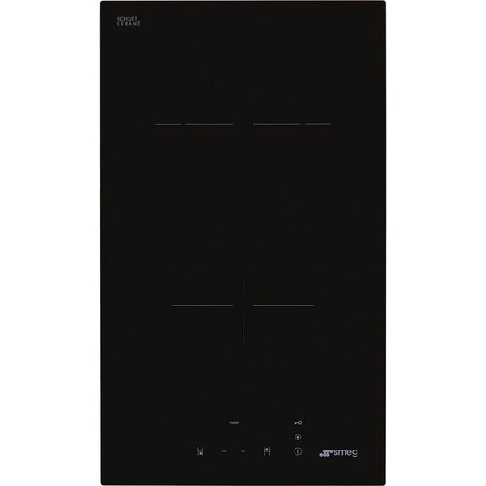 Black SMEG Ceramic Hob