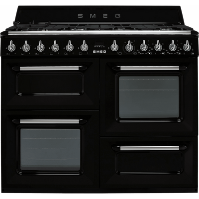 Smeg Victoria 110cm Dual Fuel Range Cooker with Four Cavities - Multiple Colours