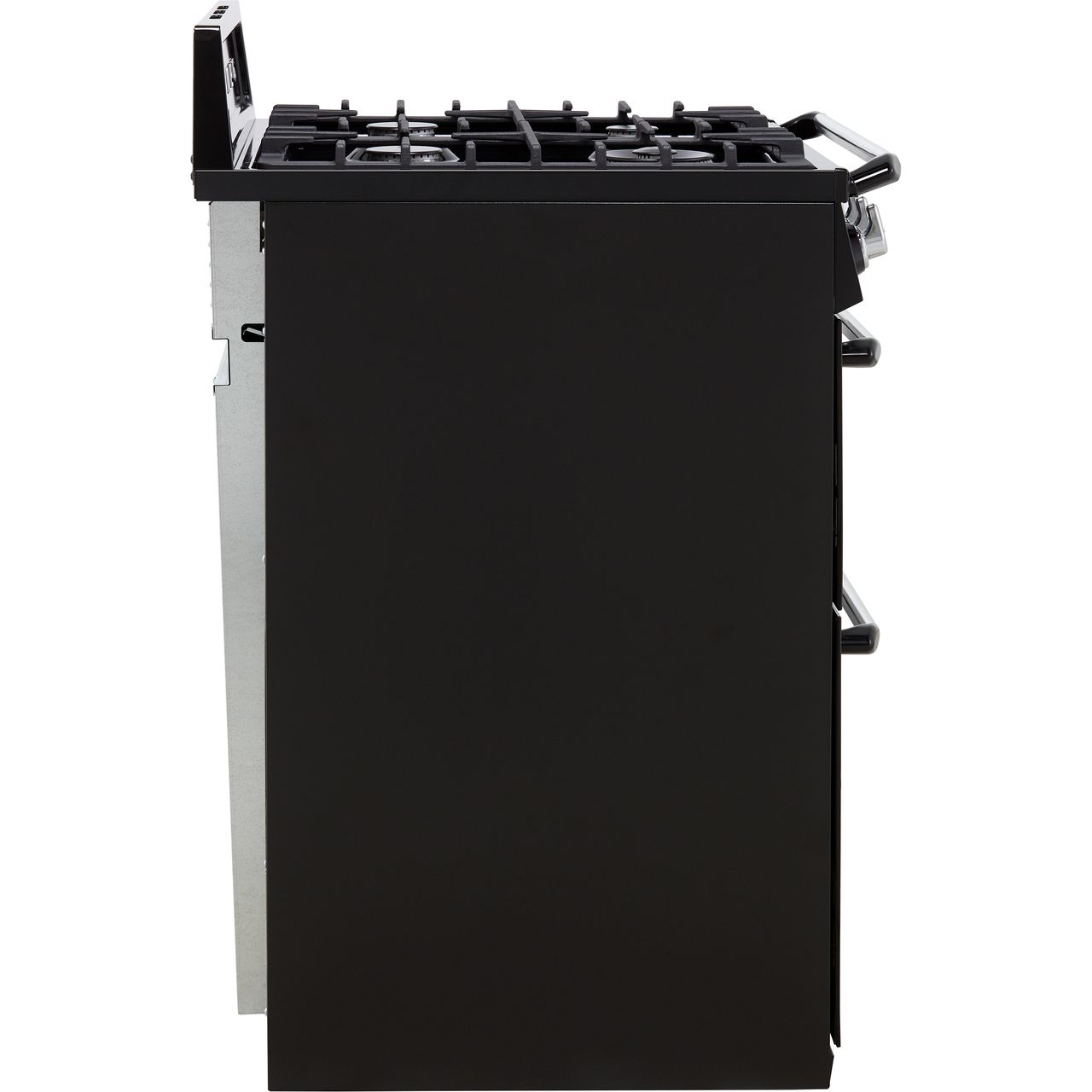 Smeg Victoria 60cm Dual Fuel Range Cooker with Gas Hob - Black - Core Appliances