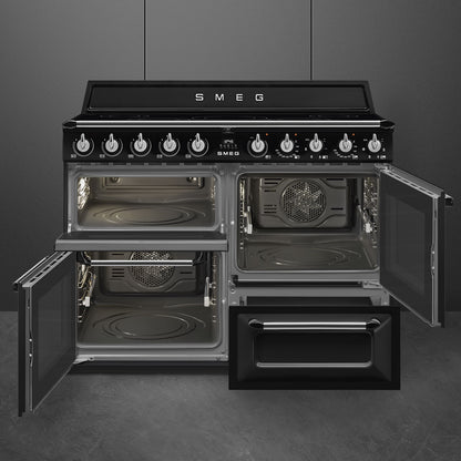Smeg Victoria 110cm Induction Range Cooker with Four Cavities - Multiple Colours - Core Appliances
