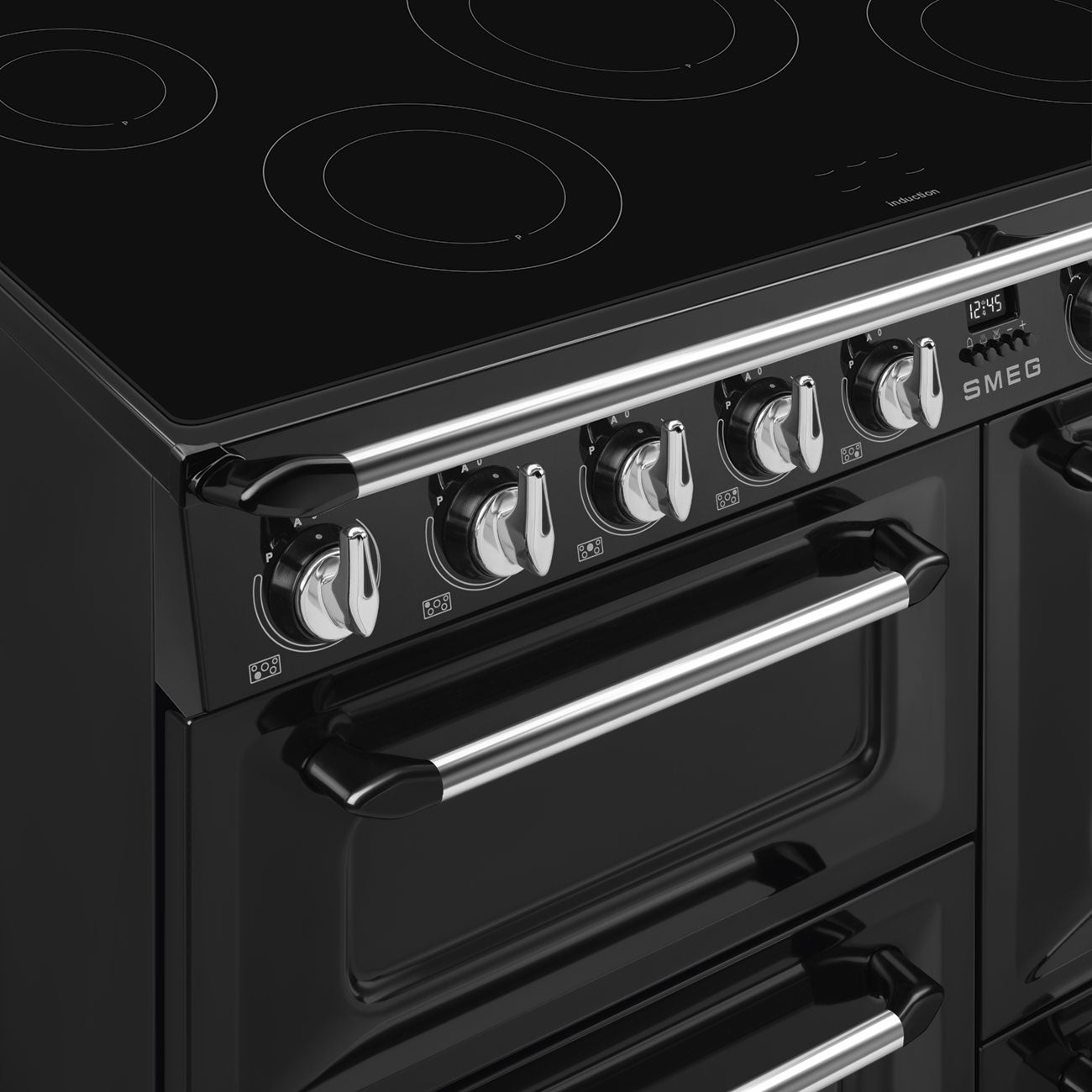 Smeg Victoria 110cm Induction Range Cooker with Four Cavities - Multiple Colours - Core Appliances