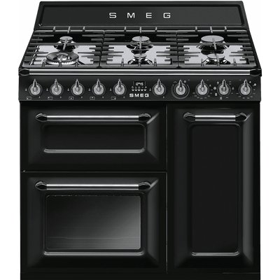 Smeg Victoria 90cm Dual Fuel Range Cooker with Three Cavities - Multiple Colours