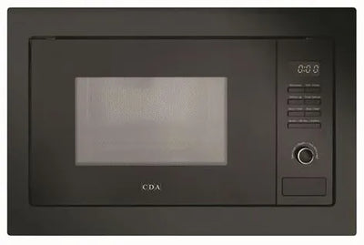 CDA Built-In Microwave Oven with Grill - Black