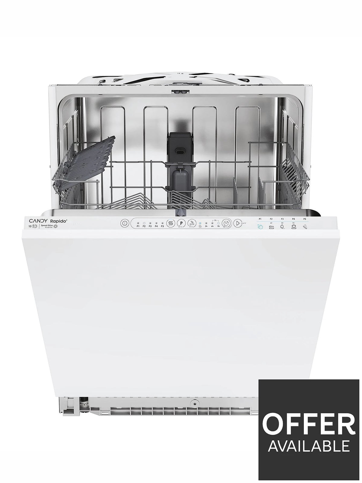 Candy Integrated Kitchen Bundle — Washing Machine, Dishwasher & Larder Fridge