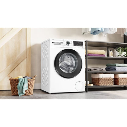 Light Gray Bosch Series 6 10kg 1400rpm Washing Machine - White