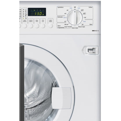 Light Gray SMEG Washing Machine, Fully Integrated, 7 kg