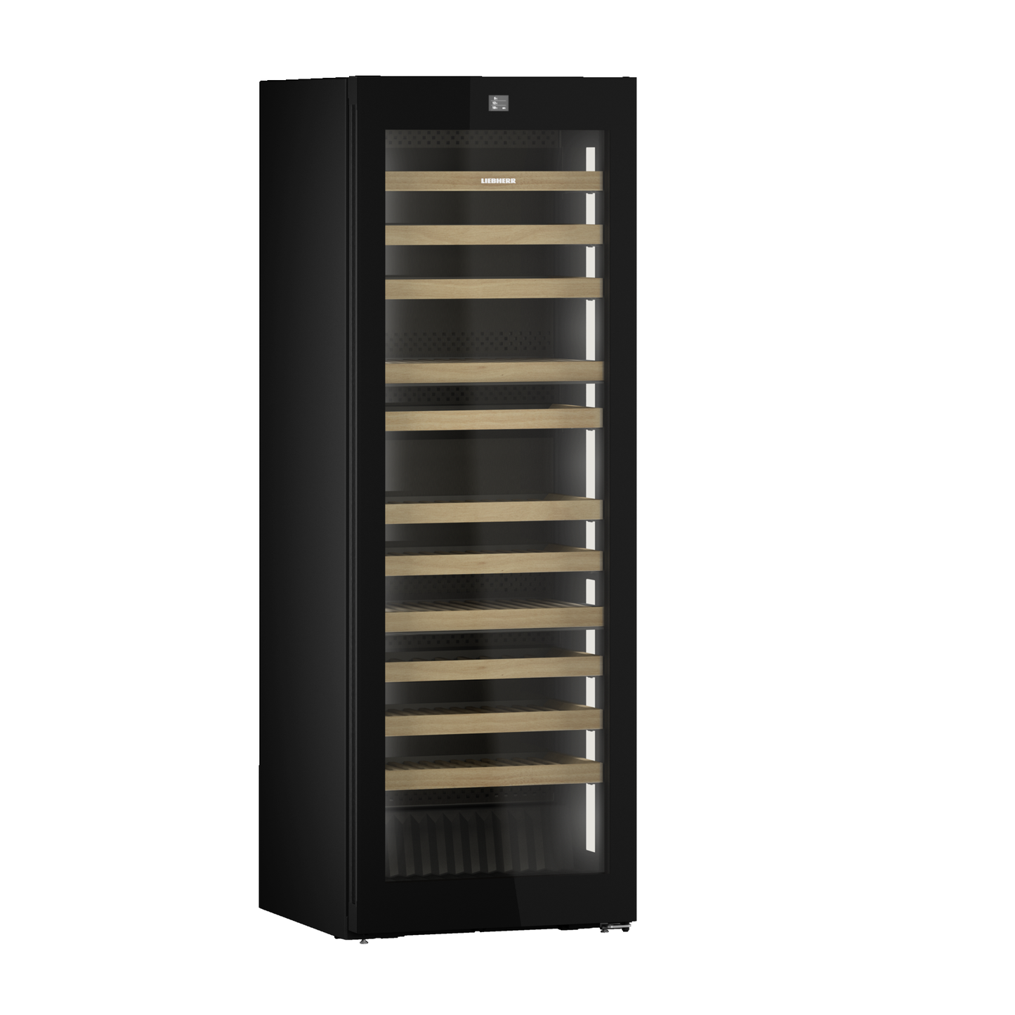 Liebherr WPgbi5273 Vinidor Selection Multi-Temperature Wine Cooler — 104 Bottles — BlackSteel - Core Appliances